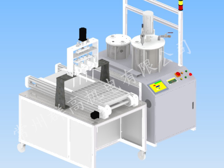 三轴双组份自动灌胶机